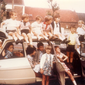 L'association SOS Villages d'Enfants en 1956 à Busigny.